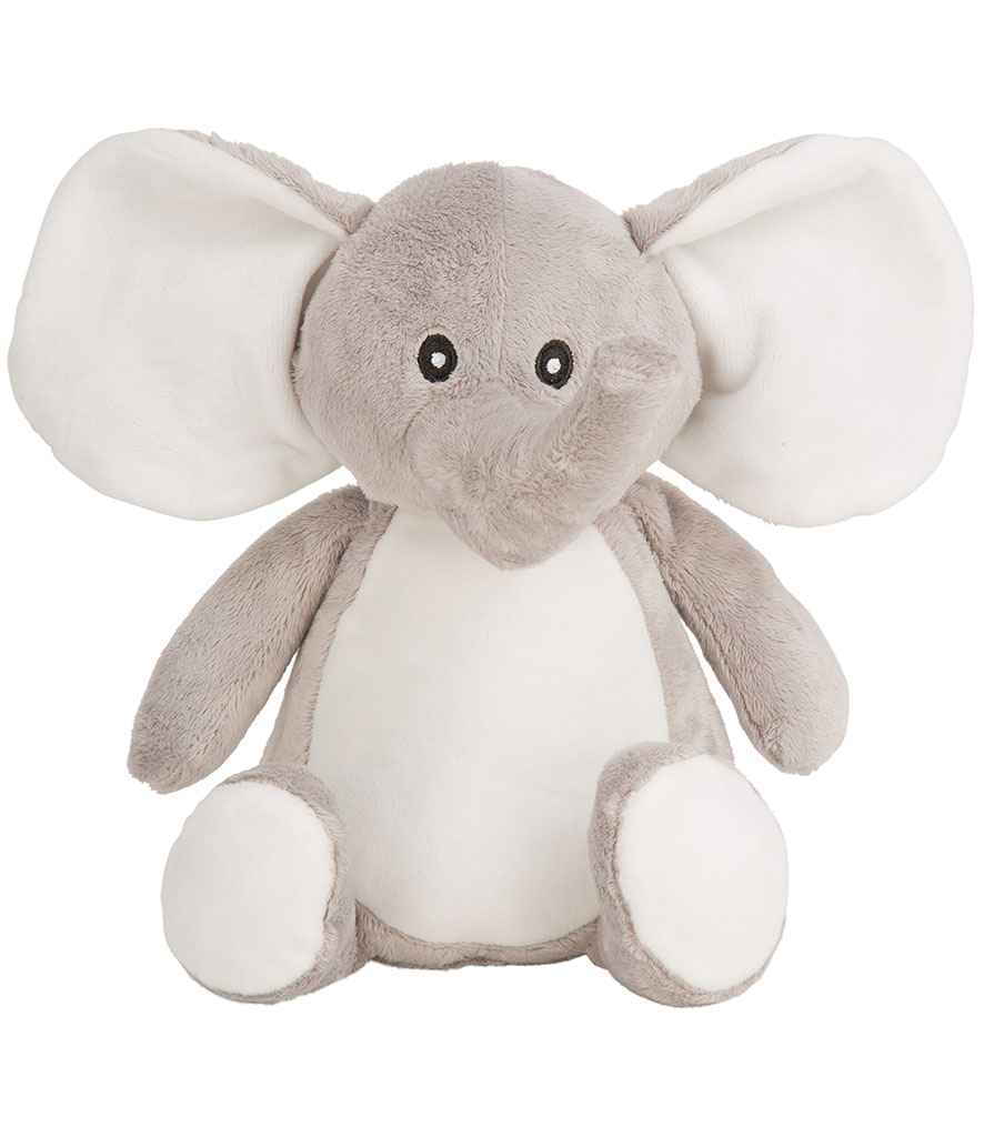 Mumbles Printme Mini Animals in M Grey Elephant by Mumbles — Custom branded clothing by Print Press, featuring premium embroidery produced in our specialist print lab in the UK.