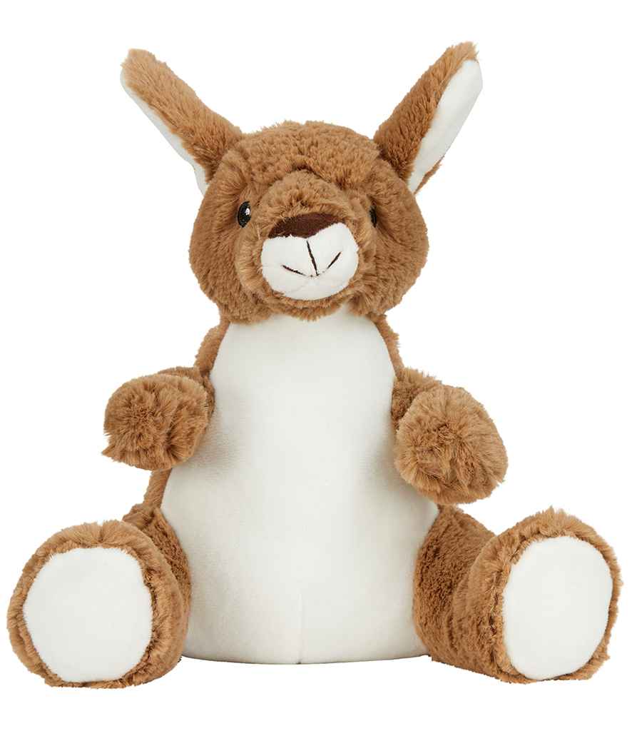 Mumbles Printme Mini Animals in M Light Brown Kangaroo by Mumbles — Custom branded clothing by Print Press, featuring premium embroidery produced in our specialist print lab in the UK.