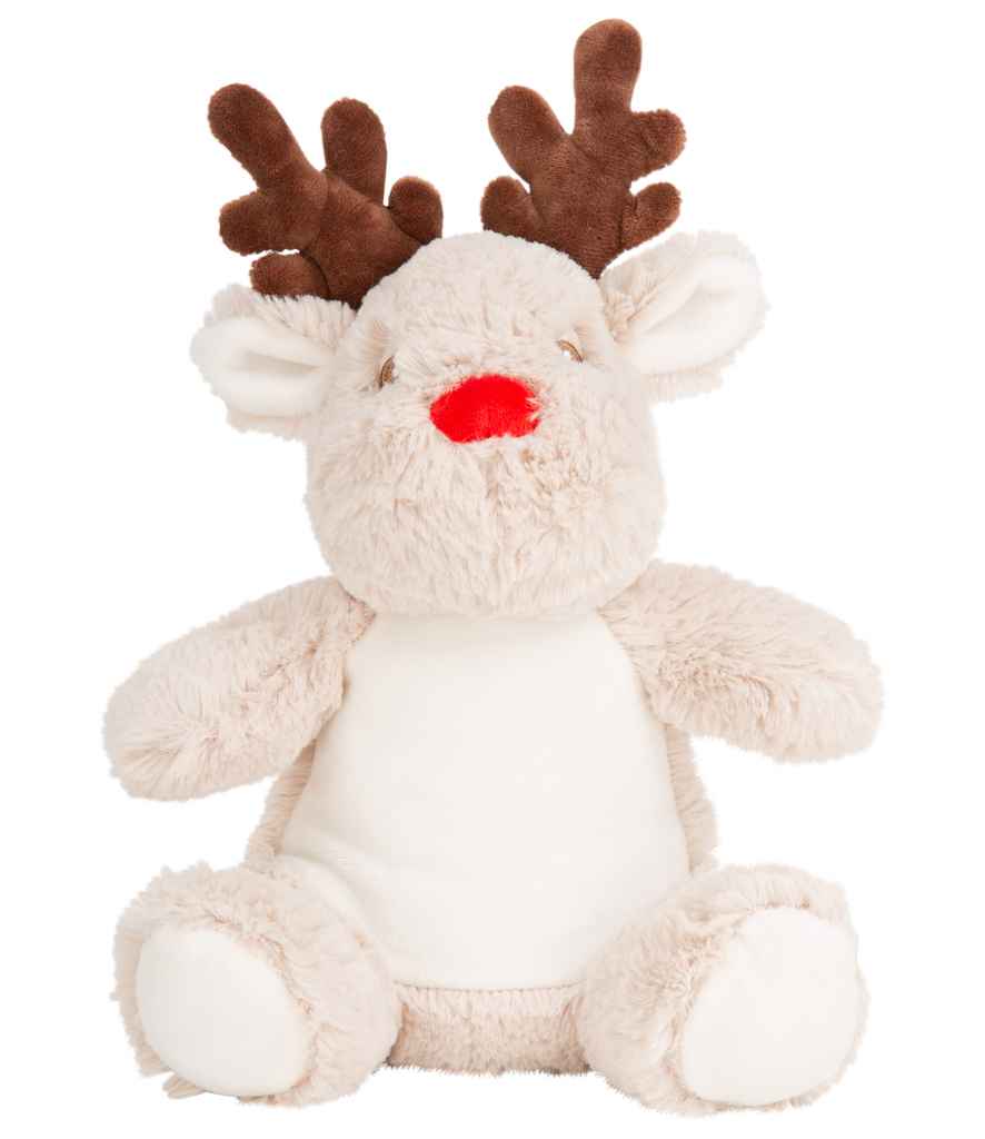 Mumbles Printme Mini Animals in M Light Brown Reindeer by Mumbles — Custom branded clothing by Print Press, featuring premium embroidery produced in our specialist print lab in the UK.
