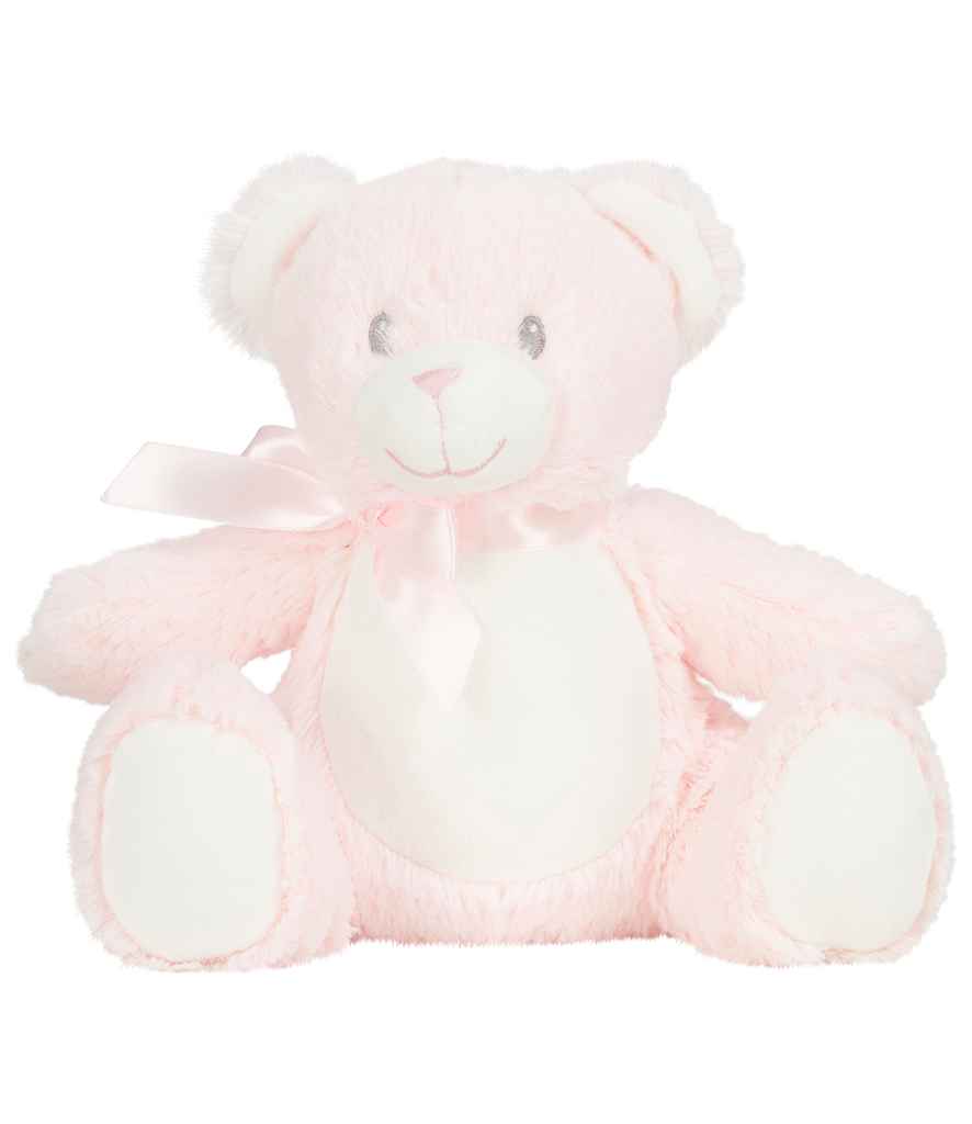 Mumbles Printme Mini Animals in M Pink Teddy by Mumbles — Custom branded clothing by Print Press, featuring premium embroidery produced in our specialist print lab in the UK.