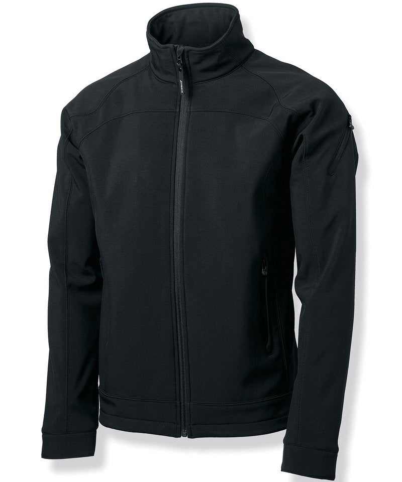 Duxbury Softshell in Black by Nimbus — Custom branded clothing by Print Press, featuring premium embroidery produced in our specialist print lab in the UK.