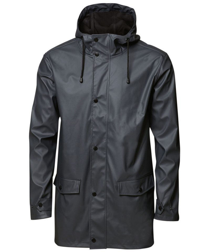 Huntington Fashion Raincoat in Charcoal by Nimbus — Custom branded clothing by Print Press, featuring premium embroidery produced in our specialist print lab in the UK.