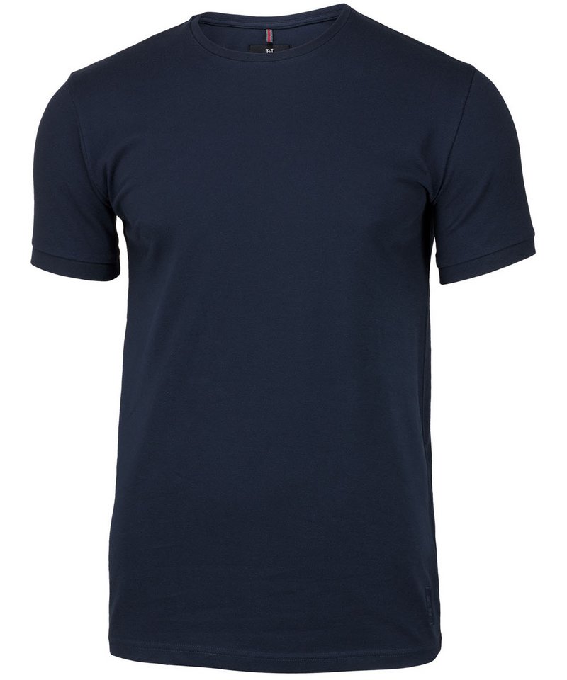Danbury Pique Tee in Navy by Nimbus — Custom branded clothing by Print Press, featuring premium embroidery produced in our specialist print lab in the UK.