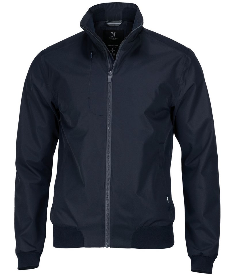 Davenport Jacket in Navy by Nimbus — Custom branded clothing by Print Press, featuring premium embroidery produced in our specialist print lab in the UK.