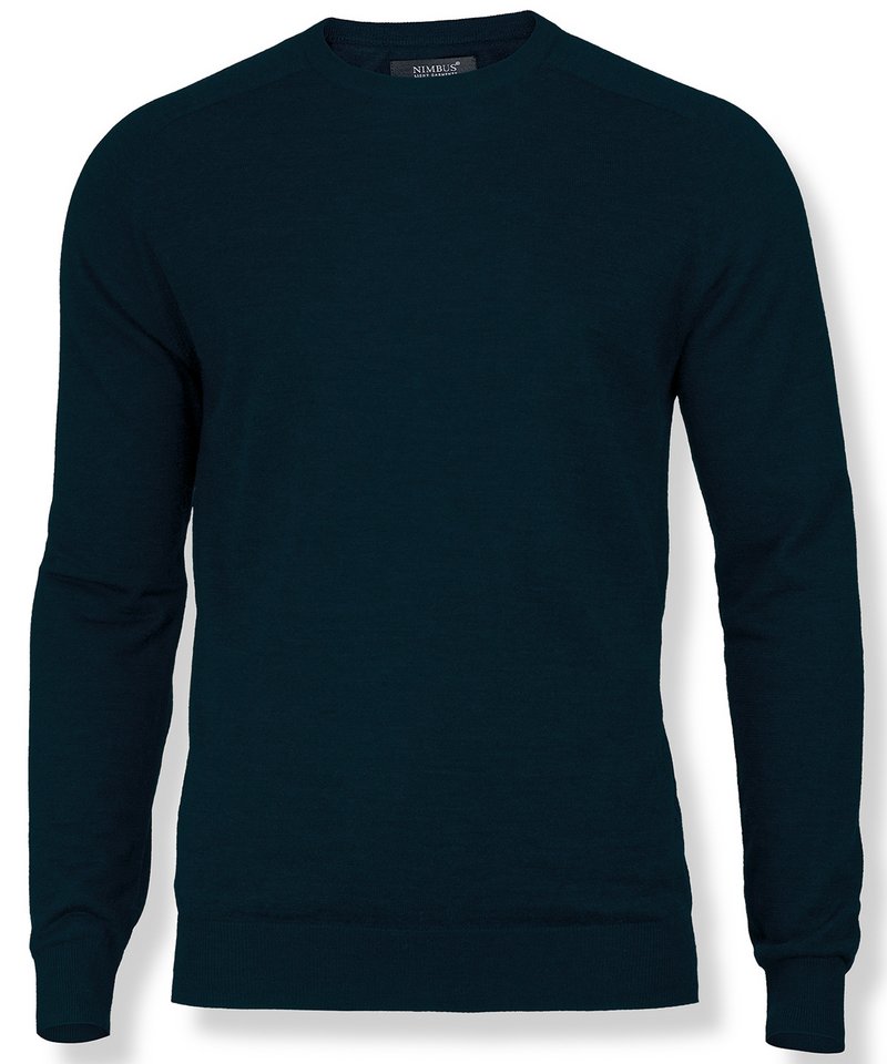 Richmond Knit in Navy by Nimbus — Custom branded clothing by Print Press, featuring premium embroidery produced in our specialist print lab in the UK.