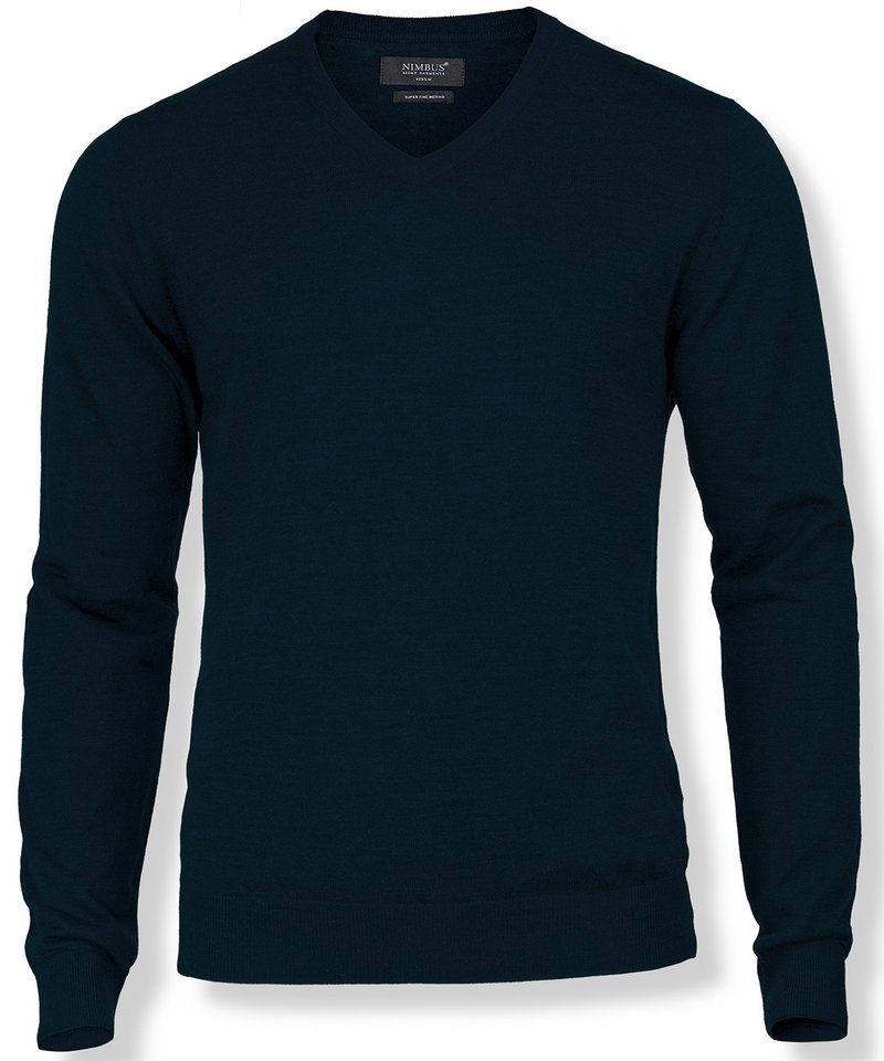 Ashbury Knit in Navy by Nimbus — Custom branded clothing by Print Press, featuring premium embroidery produced in our specialist print lab in the UK.