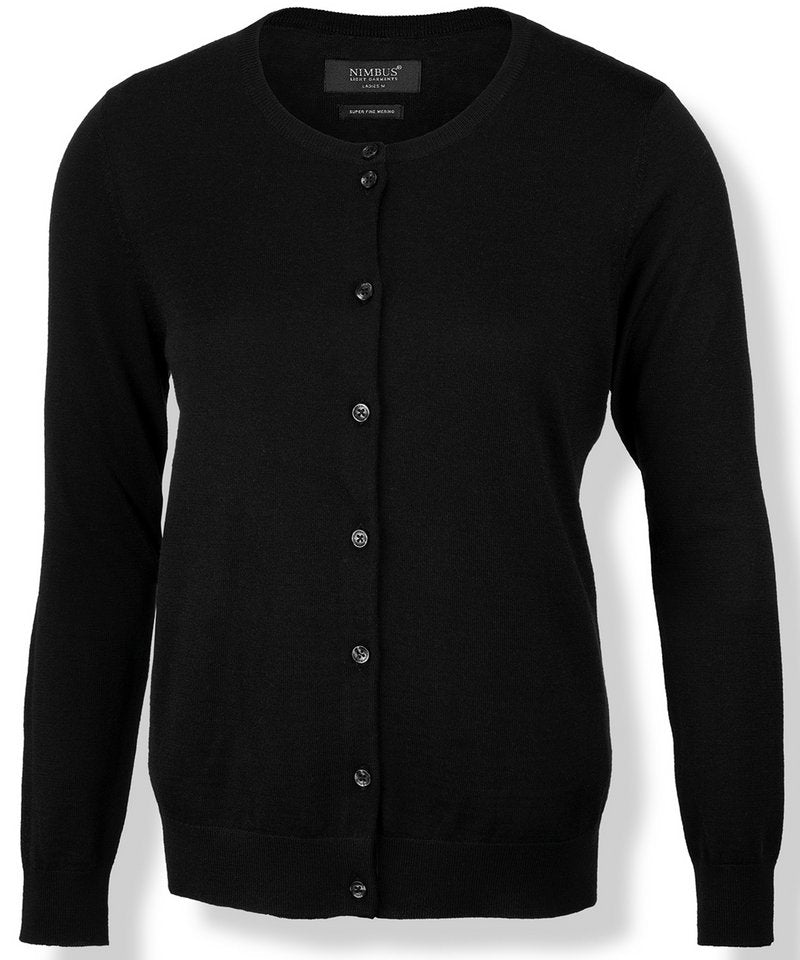Women's Phoenix Knit in Black by Nimbus — Custom branded clothing by Print Press, featuring premium embroidery produced in our specialist print lab in the UK.