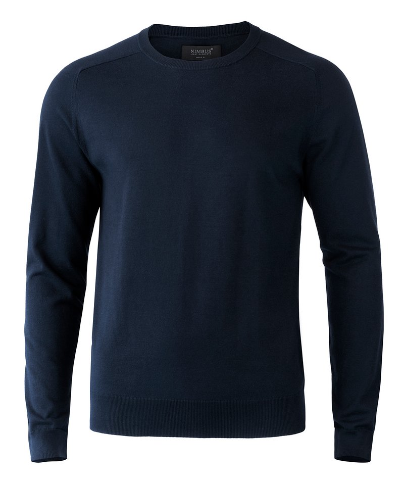 Brighton Knit in Navy by Nimbus — Custom branded clothing by Print Press, featuring premium embroidery produced in our specialist print lab in the UK.