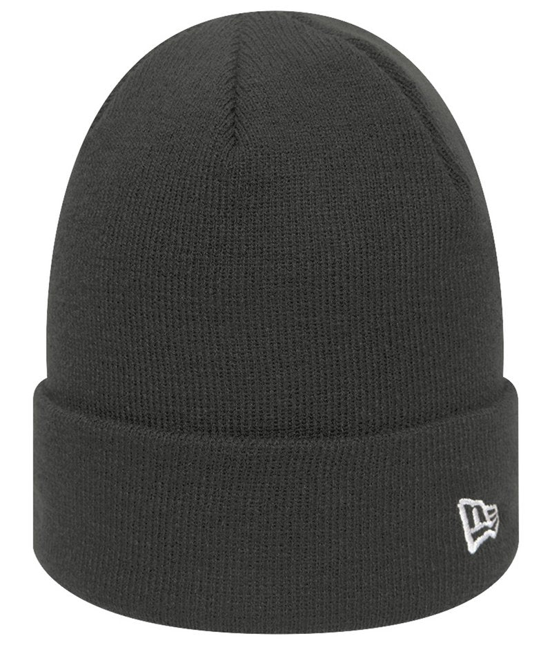 New Era Flag Knit Beanie in One size Graphite by New Era — Custom branded clothing by Print Press, featuring premium embroidery produced in our specialist print lab in the UK.