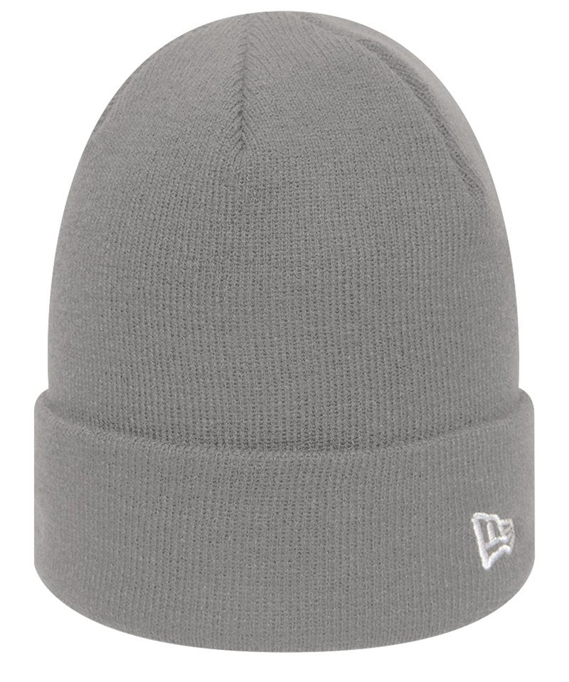New Era Flag Knit Beanie in One size Grey by New Era — Custom branded clothing by Print Press, featuring premium embroidery produced in our specialist print lab in the UK.