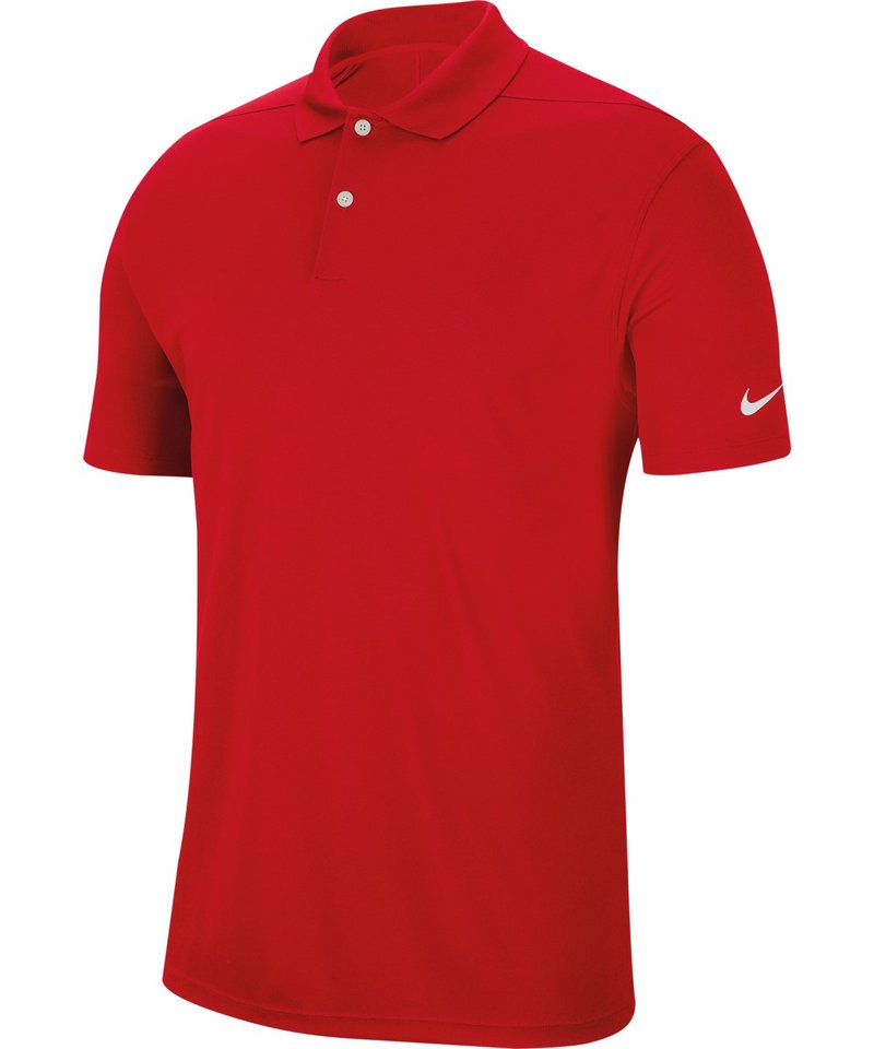 Nike Dry Victory Polo Solid in University Red by Nike — Custom branded clothing by Print Press, featuring premium embroidery produced in our specialist print lab in the UK.