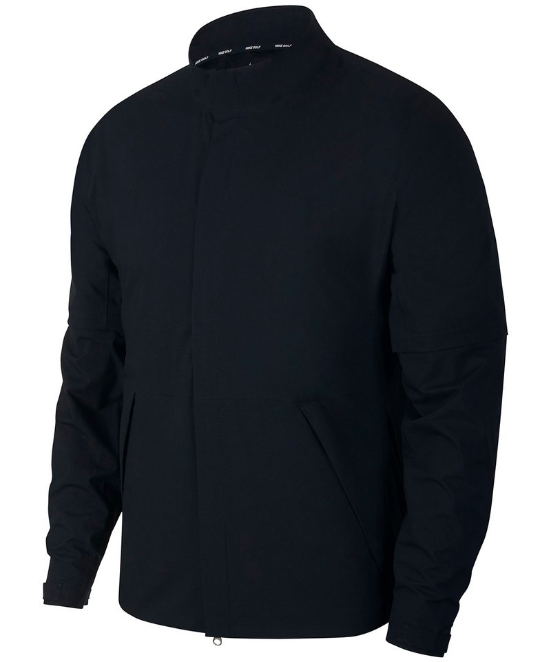 Hypershield Jacket Convertible Core in Black Black by Nike — Custom branded clothing by Print Press, featuring premium embroidery produced in our specialist print lab in the UK.