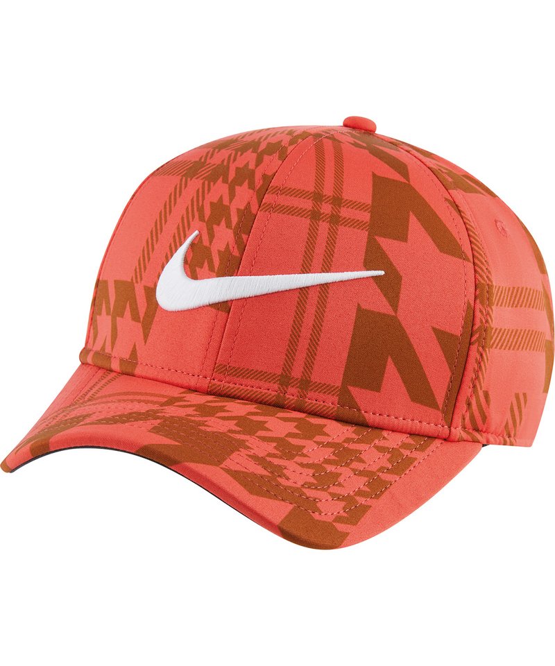 Nike Arobill Clc99 Cap in One size Track Red Dark Driftwood White by Nike — Custom branded clothing by Print Press, featuring premium embroidery produced in our specialist print lab in the UK.
