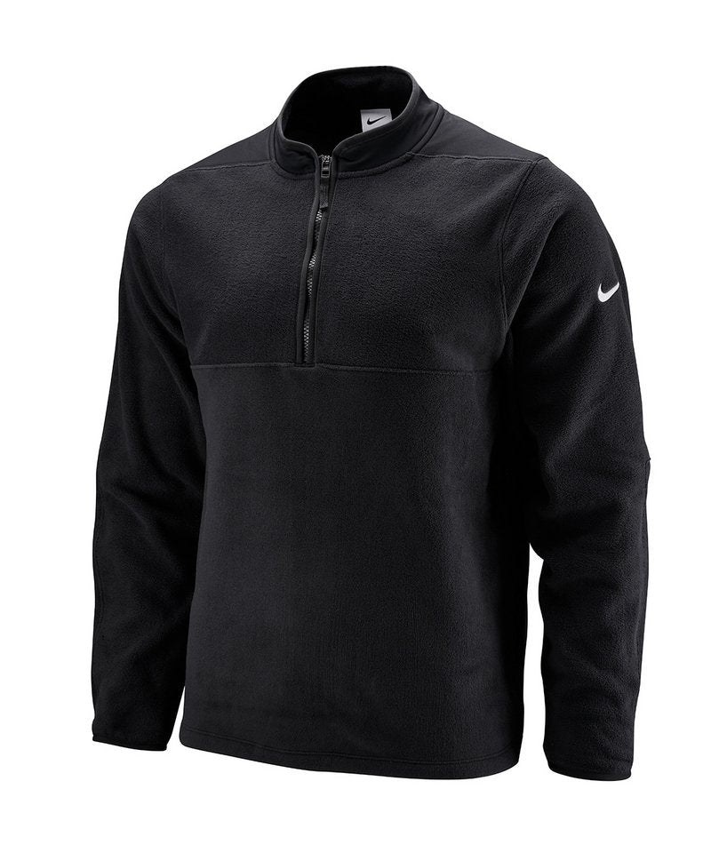 Nike Victory Half Zip Top in Black White by Nike — Custom branded clothing by Print Press, featuring premium embroidery produced in our specialist print lab in the UK.