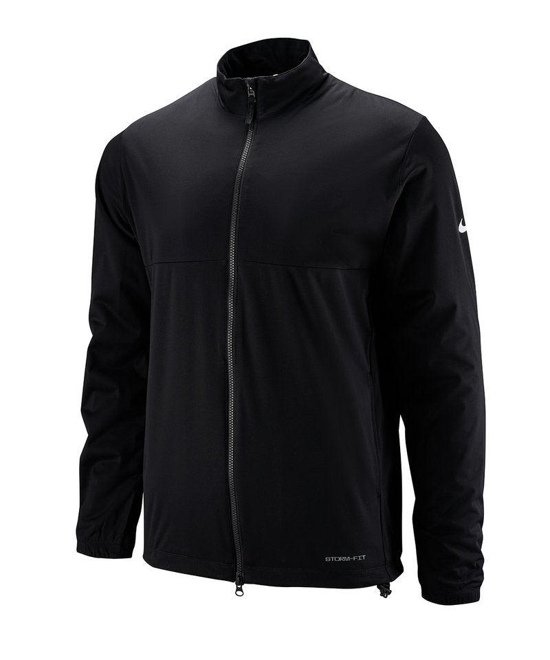 Nike Victory Full Zip Jacket in Black White by Nike — Custom branded clothing by Print Press, featuring premium embroidery produced in our specialist print lab in the UK.