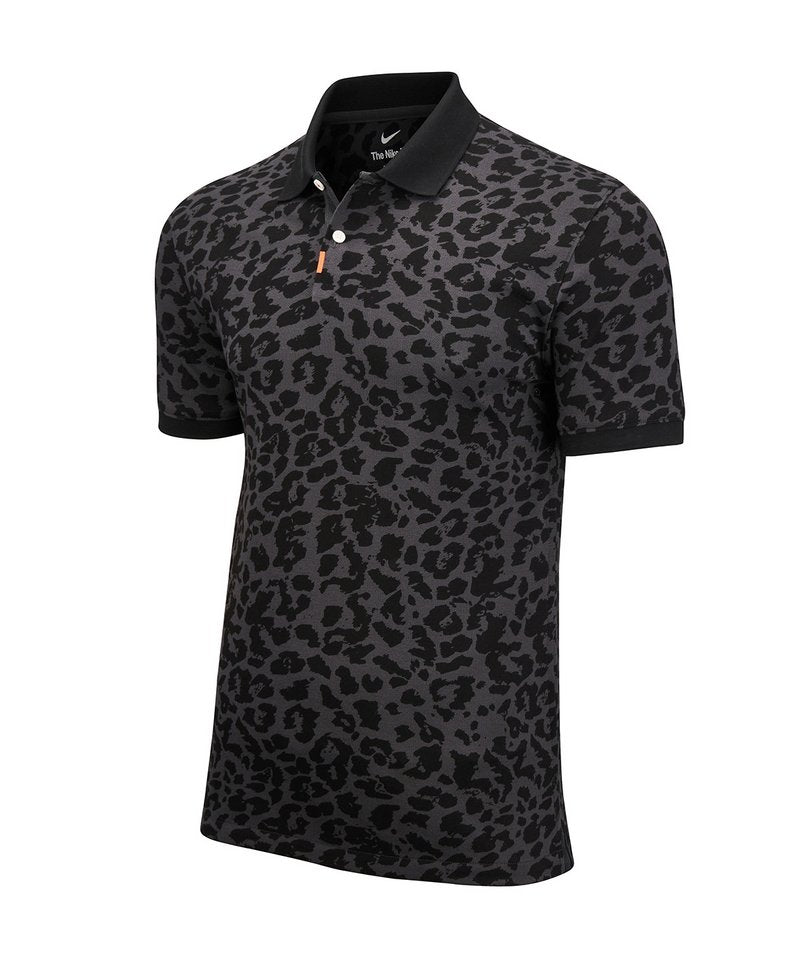 Nike Polo Golf Primal Print Slim in Smoke Grey Black by Nike — Custom branded clothing by Print Press, featuring premium embroidery produced in our specialist print lab in the UK.