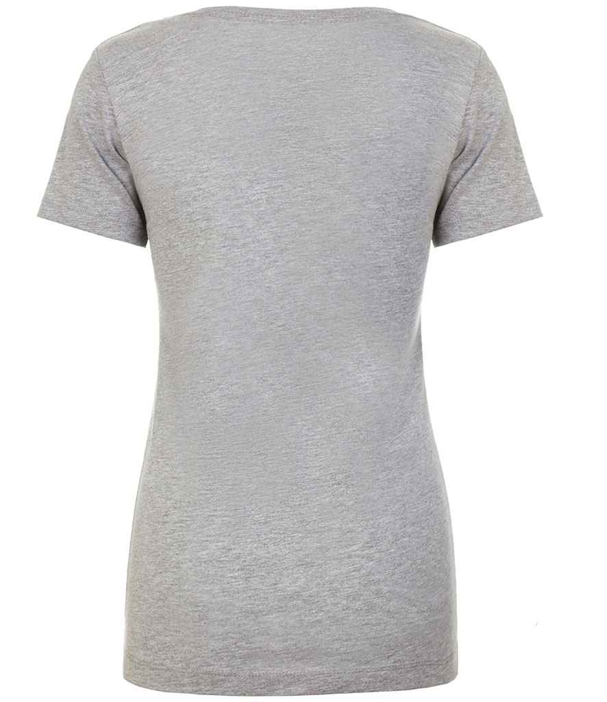 Next Level Apparel Ladies Ideal V Neck T-Shirt in by Next Level Apparel — Custom branded clothing by Print Press, featuring premium embroidery produced in our specialist print lab in the UK.