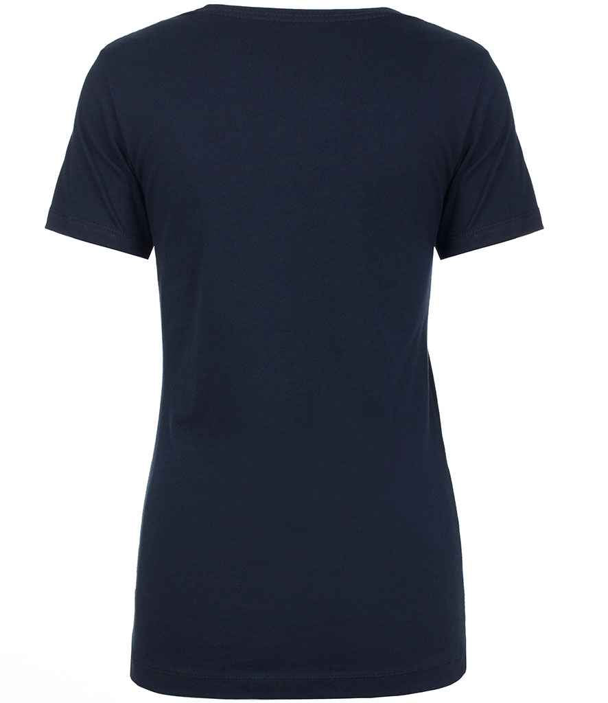 Next Level Apparel Ladies Ideal V Neck T-Shirt in by Next Level Apparel — Custom branded clothing by Print Press, featuring premium embroidery produced in our specialist print lab in the UK.