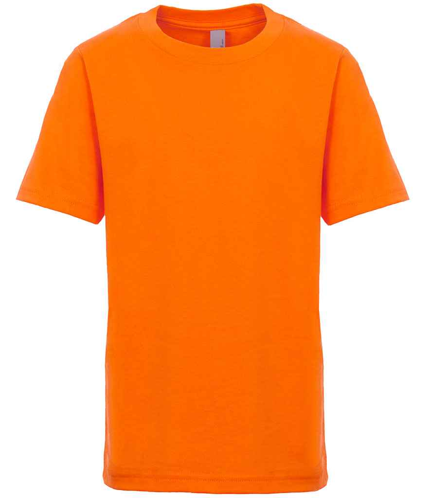 Next Level Apparel Kids Cotton Crew Neck T-Shirt in by Next Level Apparel — Custom branded clothing by Print Press, featuring premium embroidery produced in our specialist print lab in the UK.