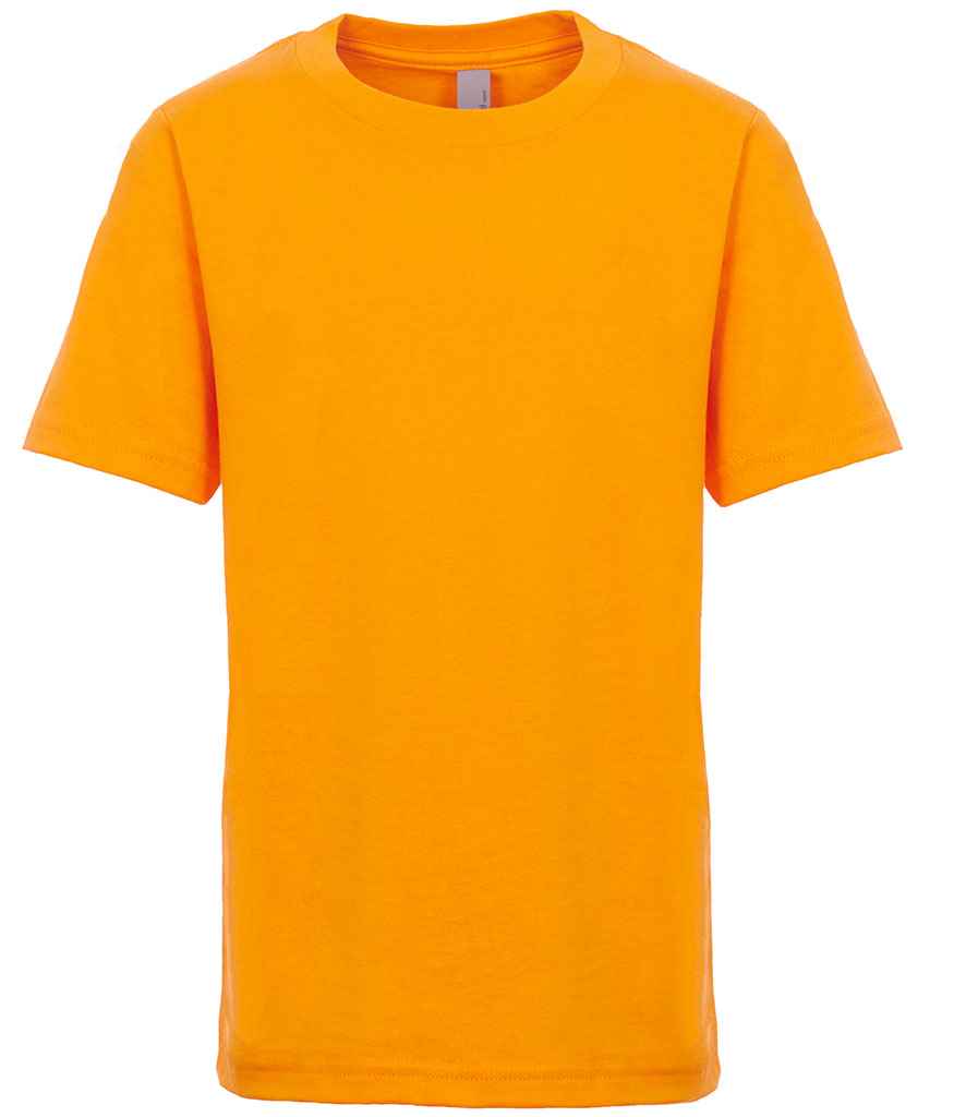 Next Level Apparel Kids Cotton Crew Neck T-Shirt in by Next Level Apparel — Custom branded clothing by Print Press, featuring premium embroidery produced in our specialist print lab in the UK.