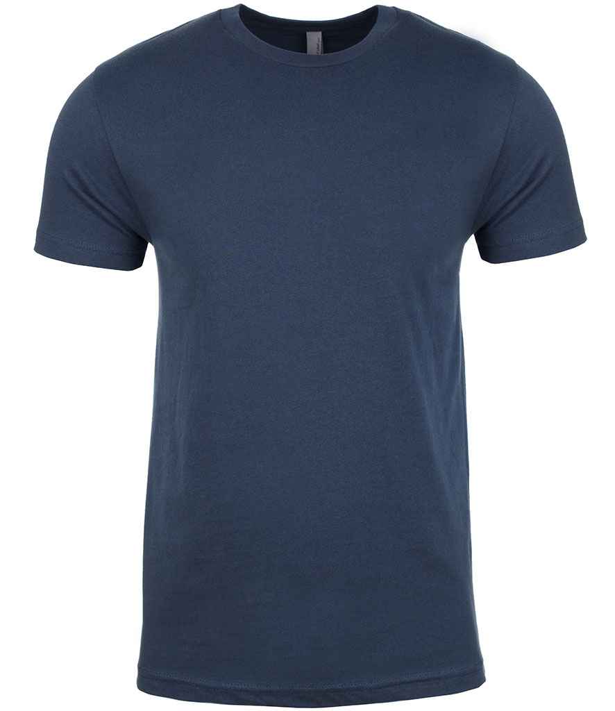 Next Level Apparel Unisex Cotton Crew Neck T-Shirt - (2nd Colours) in by Next Level Apparel — Custom branded clothing by Print Press, featuring premium embroidery produced in our specialist print lab in the UK.