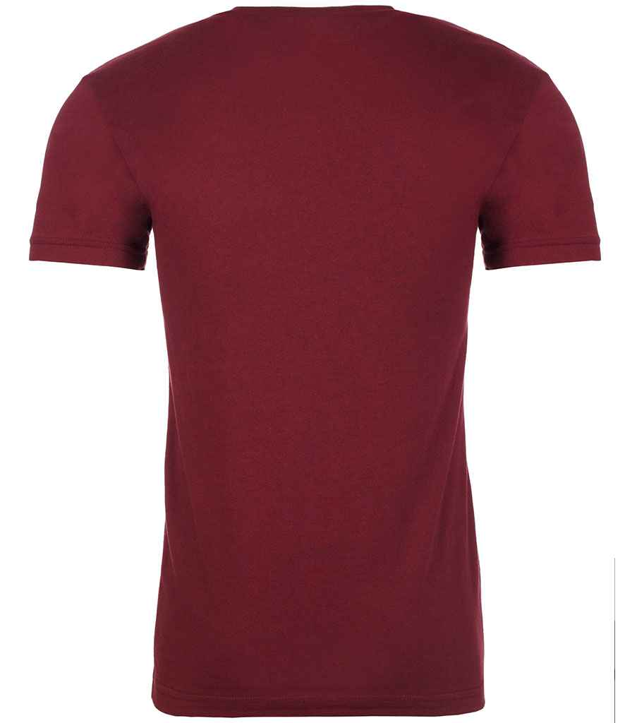 Next Level Apparel Unisex Cotton Crew Neck T-Shirt in by Next Level Apparel — Custom branded clothing by Print Press, featuring premium embroidery produced in our specialist print lab in the UK.