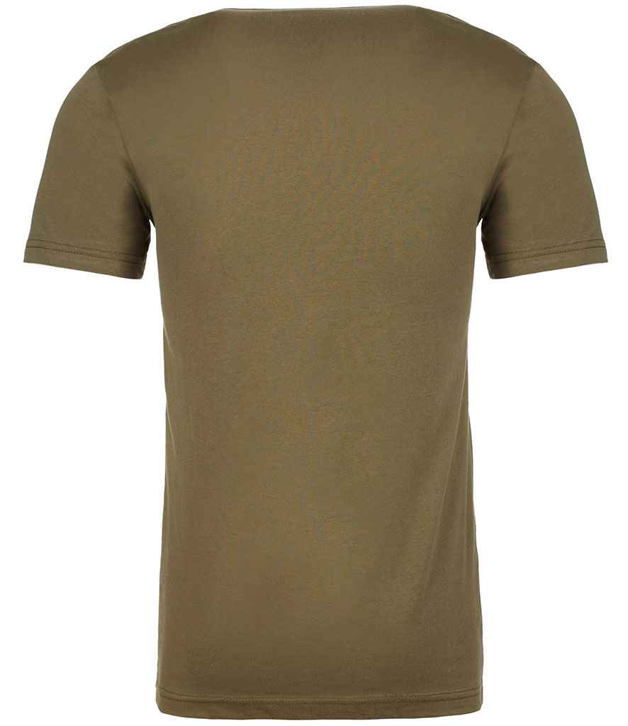 Next Level Apparel Unisex Cotton Crew Neck T-Shirt in by Next Level Apparel — Custom branded clothing by Print Press, featuring premium embroidery produced in our specialist print lab in the UK.