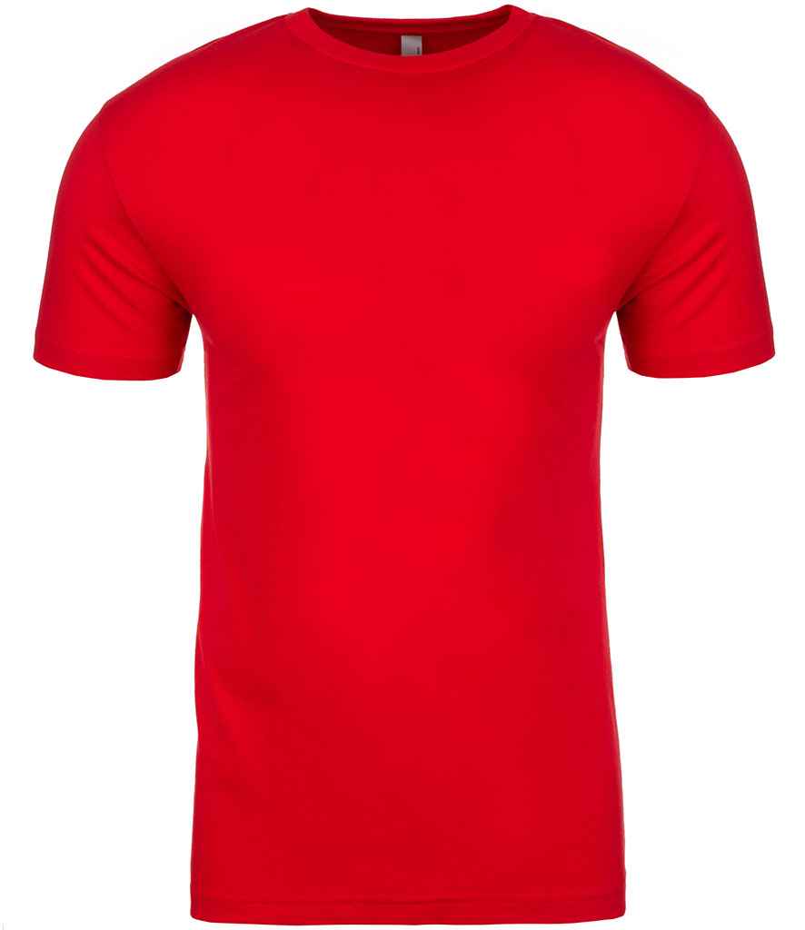 Next Level Apparel Unisex Cotton Crew Neck T-Shirt in by Next Level Apparel — Custom branded clothing by Print Press, featuring premium embroidery produced in our specialist print lab in the UK.