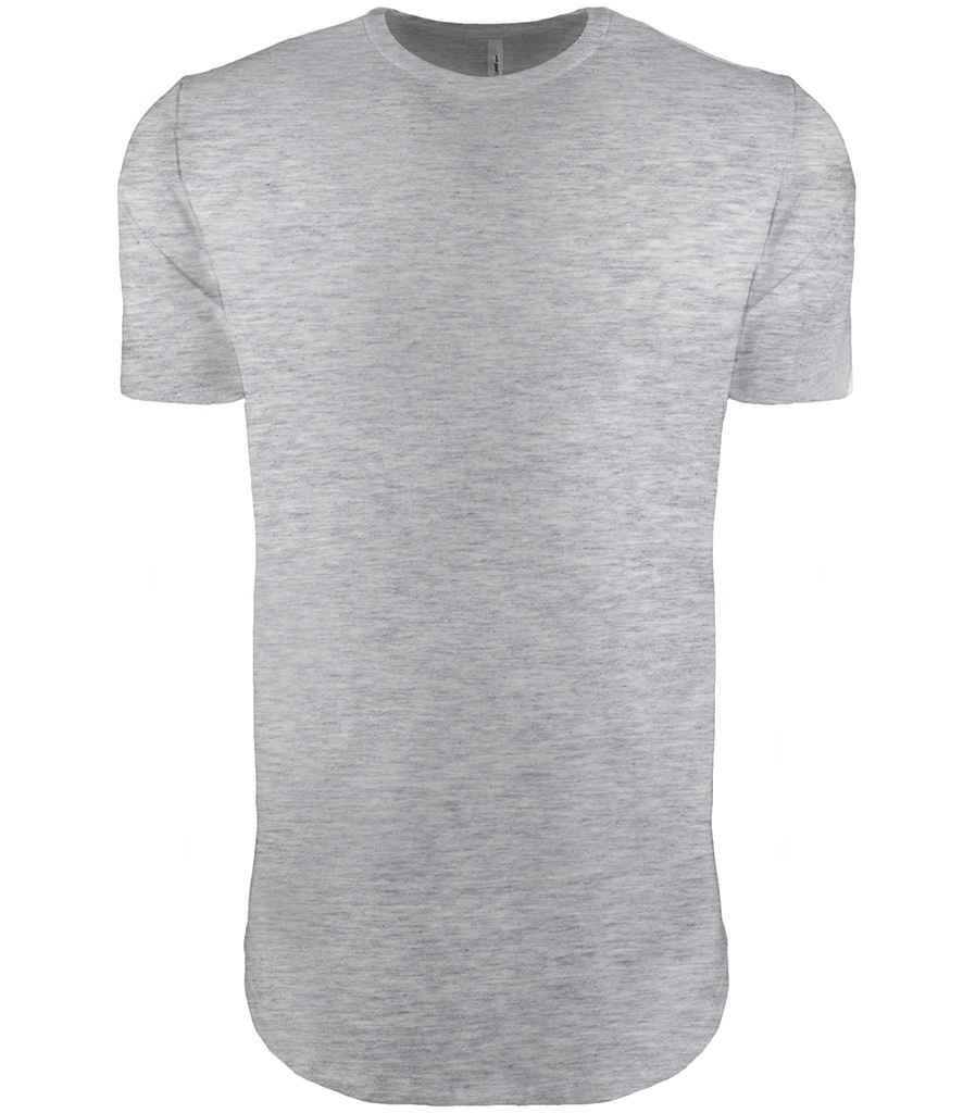 Next Level Apparel Long Body Cotton T-Shirt in by Next Level Apparel — Custom branded clothing by Print Press, featuring premium embroidery produced in our specialist print lab in the UK.