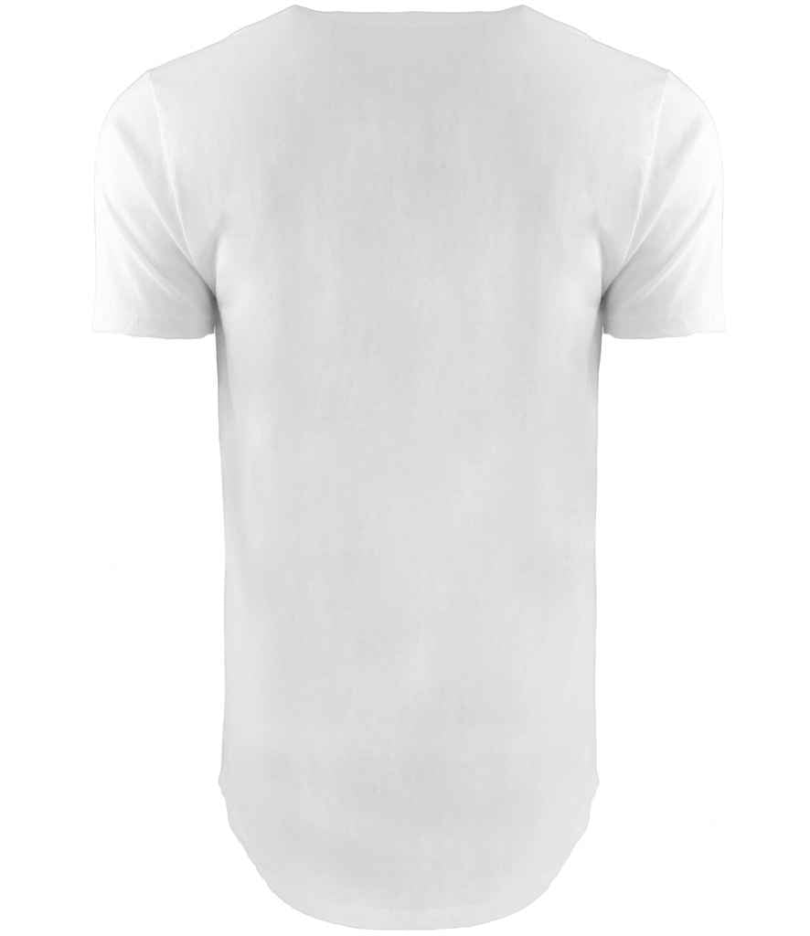 Next Level Apparel Long Body Cotton T-Shirt in by Next Level Apparel — Custom branded clothing by Print Press, featuring premium embroidery produced in our specialist print lab in the UK.