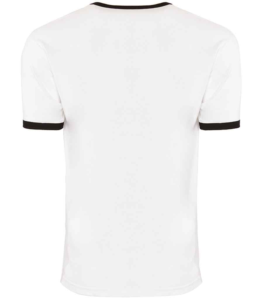 Next Level Apparel Unisex Cotton Ringer T-Shirt in by Next Level Apparel — Custom branded clothing by Print Press, featuring premium embroidery produced in our specialist print lab in the UK.