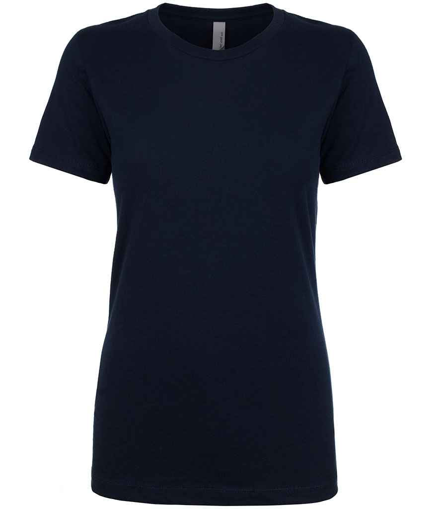 Next Level Apparel Ladies Cotton Boyfriend T-Shirt in by Next Level Apparel — Custom branded clothing by Print Press, featuring premium embroidery produced in our specialist print lab in the UK.