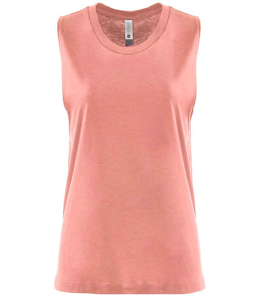 Next Level Apparel Ladies Festival Muscle Tank Top in by Next Level Apparel — Custom branded clothing by Print Press, featuring premium embroidery produced in our specialist print lab in the UK.