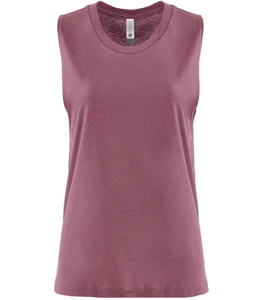 Next Level Apparel Ladies Festival Muscle Tank Top in Royal Pine by Next Level Apparel — Custom branded clothing by Print Press, featuring premium embroidery produced in our specialist print lab in the UK.