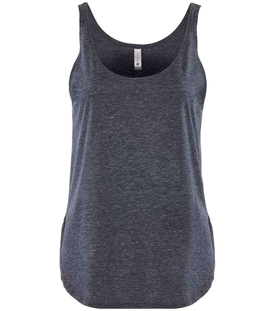 Next Level Apparel Ladies Festival Tank Top in Antique Denim by Next Level Apparel — Custom branded clothing by Print Press, featuring premium embroidery produced in our specialist print lab in the UK.