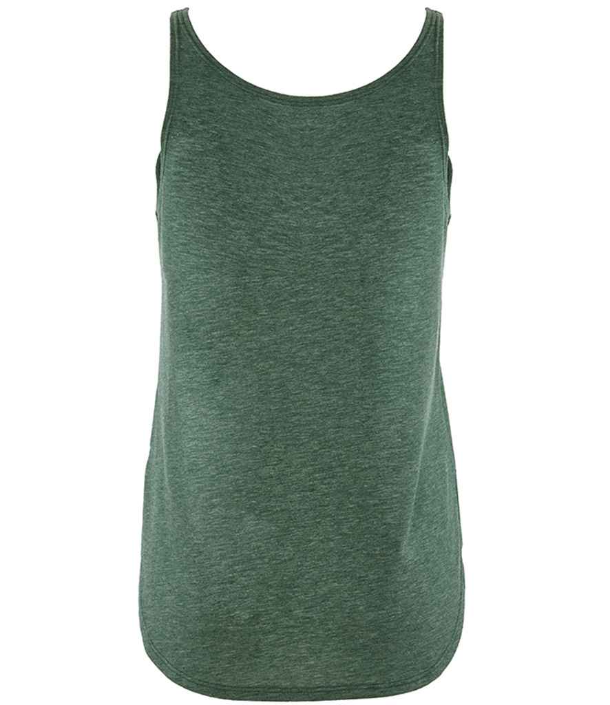Next Level Apparel Ladies Festival Tank Top in Royal Pine by Next Level Apparel — Custom branded clothing by Print Press, featuring premium embroidery produced in our specialist print lab in the UK.