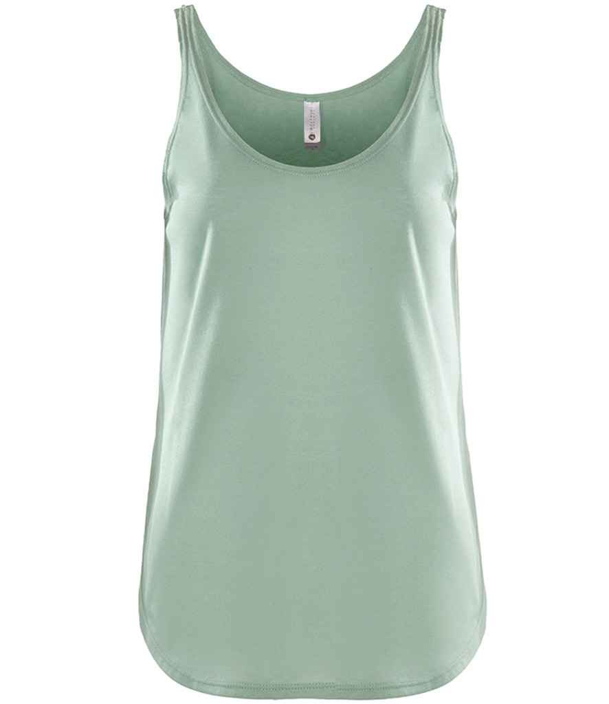 Next Level Apparel Ladies Festival Tank Top in Stonewash Green by Next Level Apparel — Custom branded clothing by Print Press, featuring premium embroidery produced in our specialist print lab in the UK.