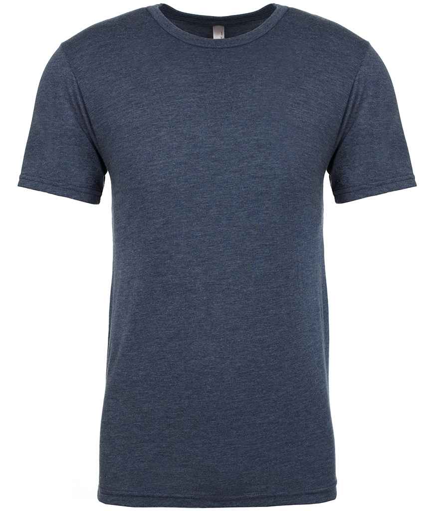 Next Level Apparel Tri-Blend Crew Neck T-Shirt in by Next Level Apparel — Custom branded clothing by Print Press, featuring premium embroidery produced in our specialist print lab in the UK.