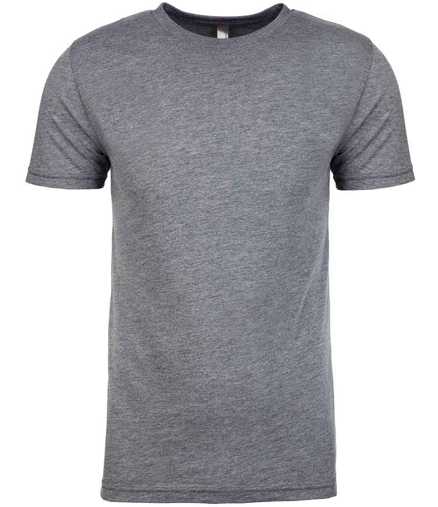 Next Level Apparel Tri-Blend Crew Neck T-Shirt in by Next Level Apparel — Custom branded clothing by Print Press, featuring premium embroidery produced in our specialist print lab in the UK.