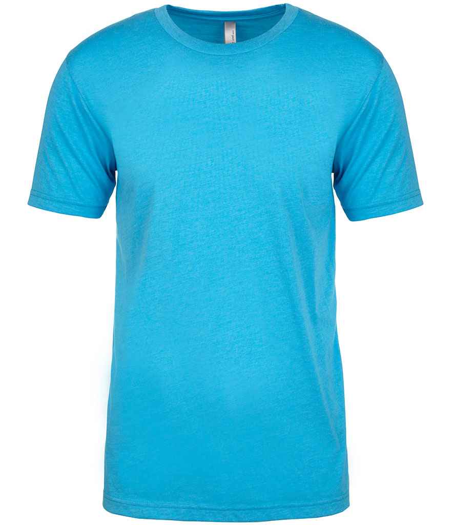 Next Level Apparel Tri-Blend Crew Neck T-Shirt in Vintage Turquoise by Next Level Apparel — Custom branded clothing by Print Press, featuring premium embroidery produced in our specialist print lab in the UK.