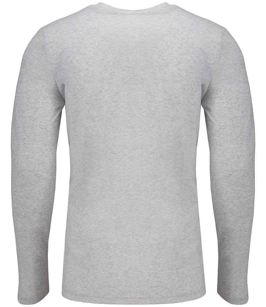 Next Level Apparel Unisex Long Sleeve Tri-Blend Crew T-Shirt in by Next Level Apparel — Custom branded clothing by Print Press, featuring premium embroidery produced in our specialist print lab in the UK.
