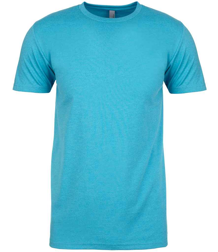 Next Level Apparel Unisex CVC Crew Neck T-Shirt - (2nd Colours) in Bondi Blue by Next Level Apparel — Custom branded clothing by Print Press, featuring premium embroidery produced in our specialist print lab in the UK.