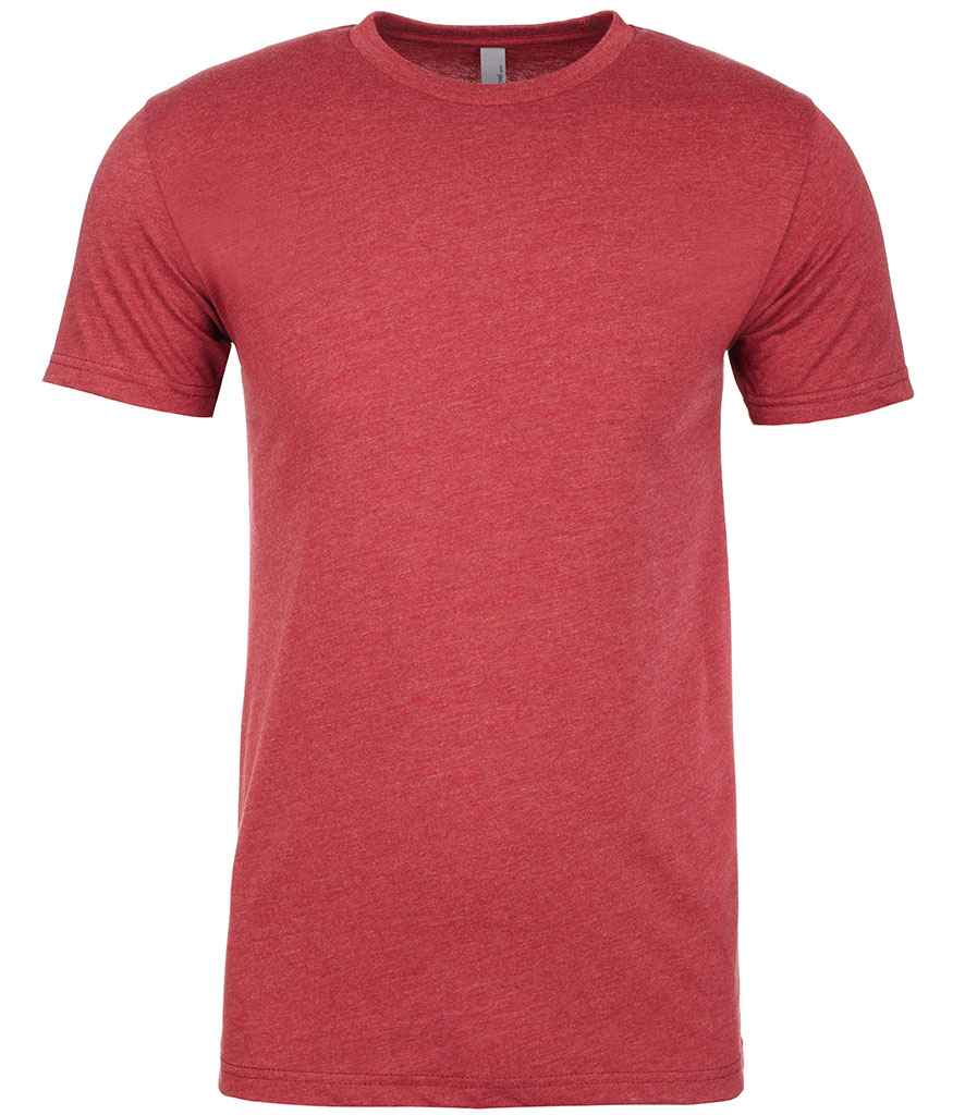 Next Level Apparel Unisex CVC Crew Neck T-Shirt - (2nd Colours) in Cardinal Red by Next Level Apparel — Custom branded clothing by Print Press, featuring premium embroidery produced in our specialist print lab in the UK.