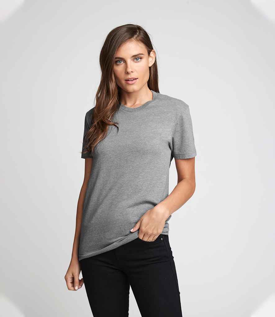Next Level Apparel Unisex CVC Crew Neck T-Shirt - (2nd Colours) in Dark Heather by Next Level Apparel — Custom branded clothing by Print Press, featuring premium embroidery produced in our specialist print lab in the UK.