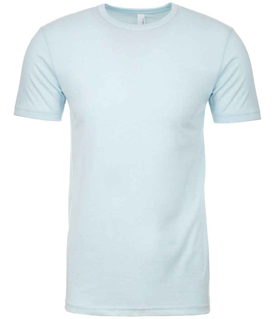 Next Level Apparel Unisex CVC Crew Neck T-Shirt - (2nd Colours) in Ice Blue by Next Level Apparel — Custom branded clothing by Print Press, featuring premium embroidery produced in our specialist print lab in the UK.