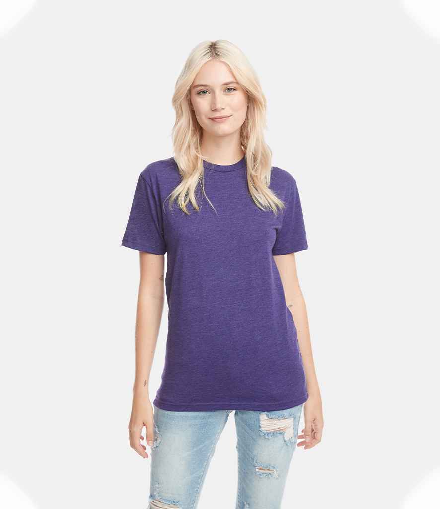 Next Level Apparel Unisex CVC Crew Neck T-Shirt in by Next Level Apparel — Custom branded clothing by Print Press, featuring premium embroidery produced in our specialist print lab in the UK.