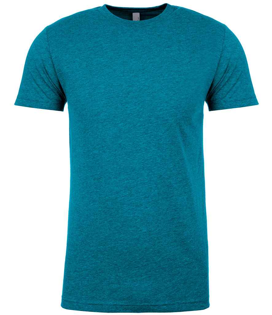 Next Level Apparel Unisex CVC Crew Neck T-Shirt in Teal by Next Level Apparel — Custom branded clothing by Print Press, featuring premium embroidery produced in our specialist print lab in the UK.
