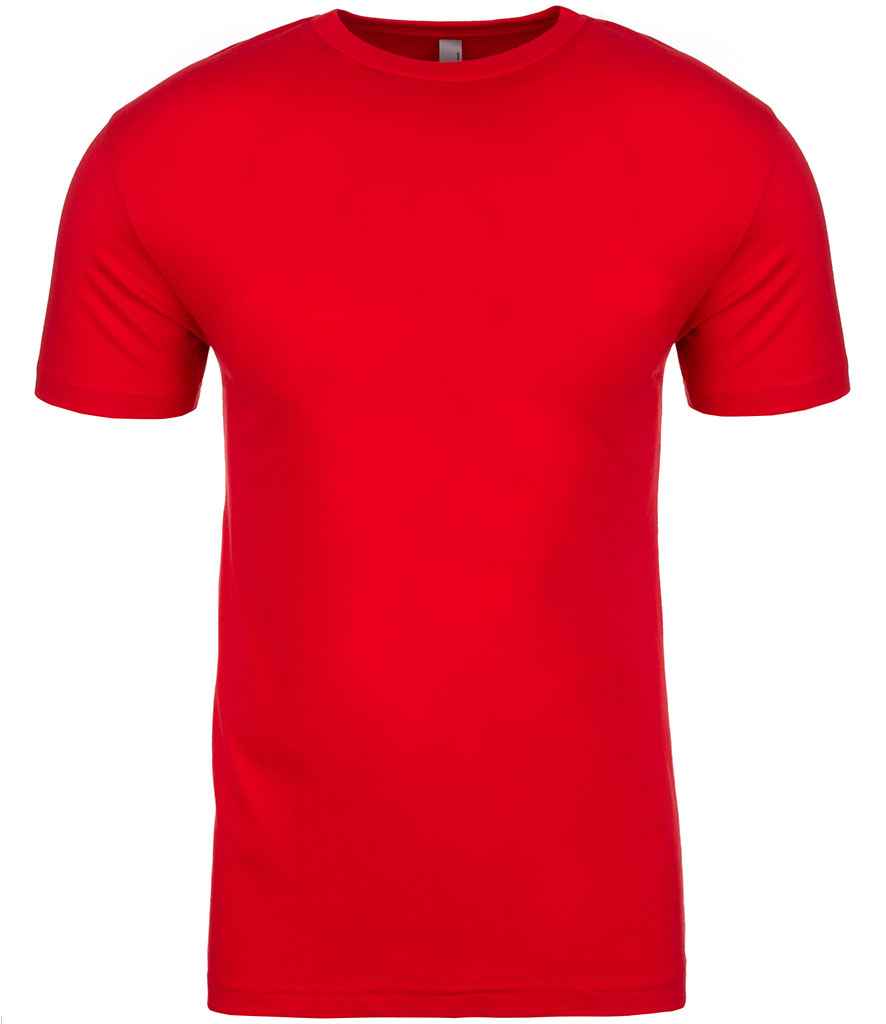 Next Level Apparel Unisex Sueded Crew Neck T-Shirt in by Next Level Apparel — Custom branded clothing by Print Press, featuring premium embroidery produced in our specialist print lab in the UK.