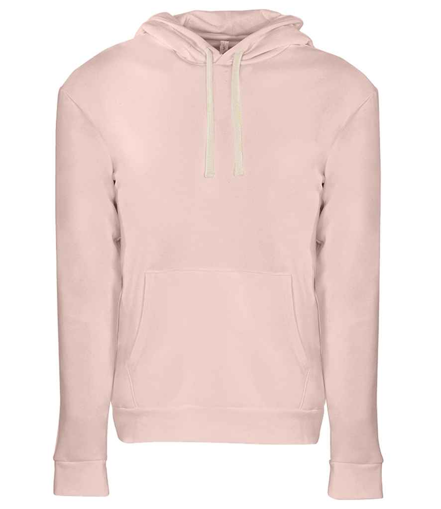 Next Level Apparel Unisex Fleece Pullover Hoodie in Desert Pink by Next Level Apparel — Custom branded clothing by Print Press, featuring premium embroidery produced in our specialist print lab in the UK.