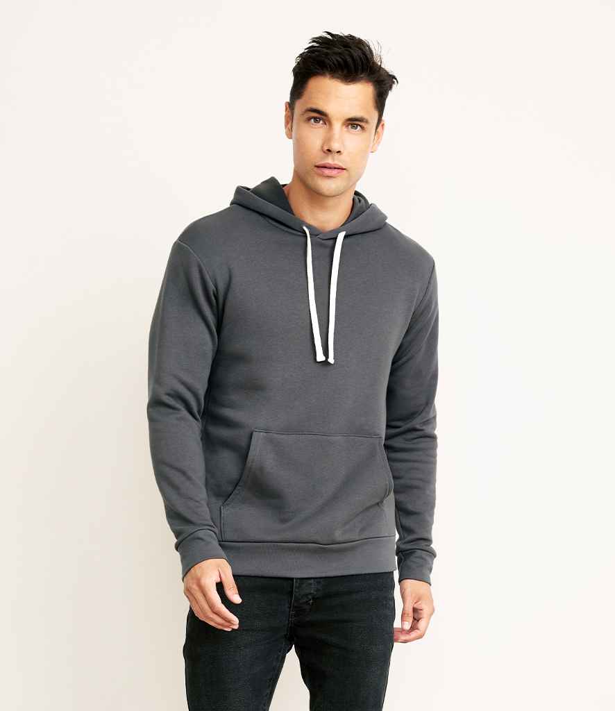 Next Level Apparel Unisex Fleece Pullover Hoodie in Heavy Metal by Next Level Apparel — Custom branded clothing by Print Press, featuring premium embroidery produced in our specialist print lab in the UK.